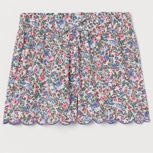 H&M Floral Kids Shorts - Multicolor size 6x girls